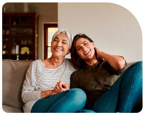 Retrato de madre e hija