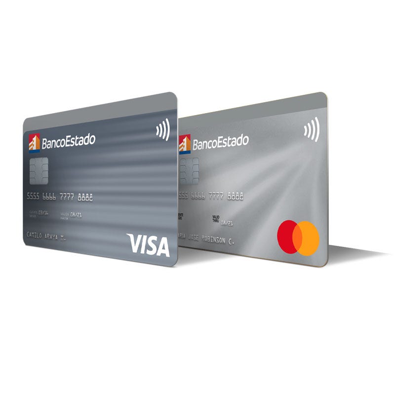 Tarjetas de Crédito Visa Internacional y Mastercard Estandar Tarjetas de Crédito Visa Internacional y Mastercard Estandar