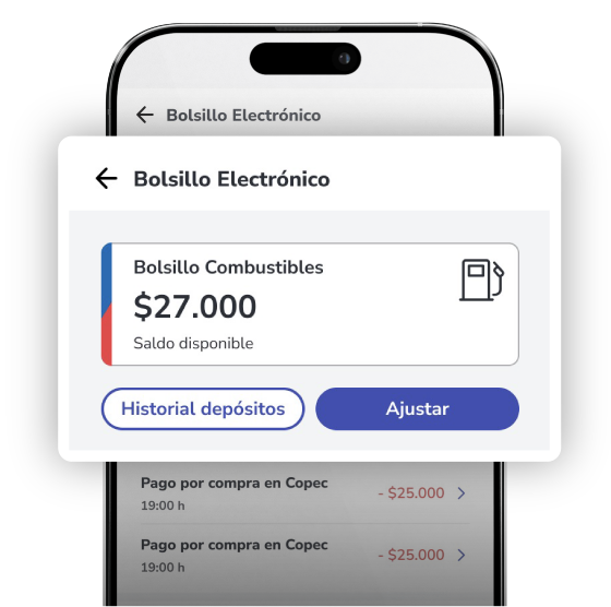 Pantalla App BancoEstado