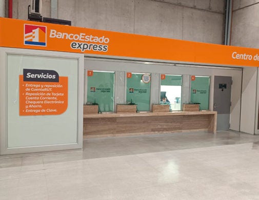 Centro de Tarjetas BancoEstado Express, Metro Plaza de Armas