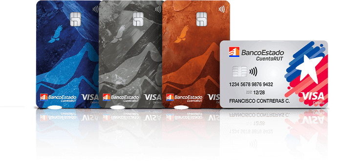 Tarjetas CuentaRUT BancoEstado