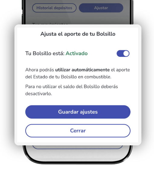 Pantalla App BancoEstado