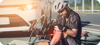 Ciclista en ruta: Casos que cubre el SOAP en seguros automotrices​