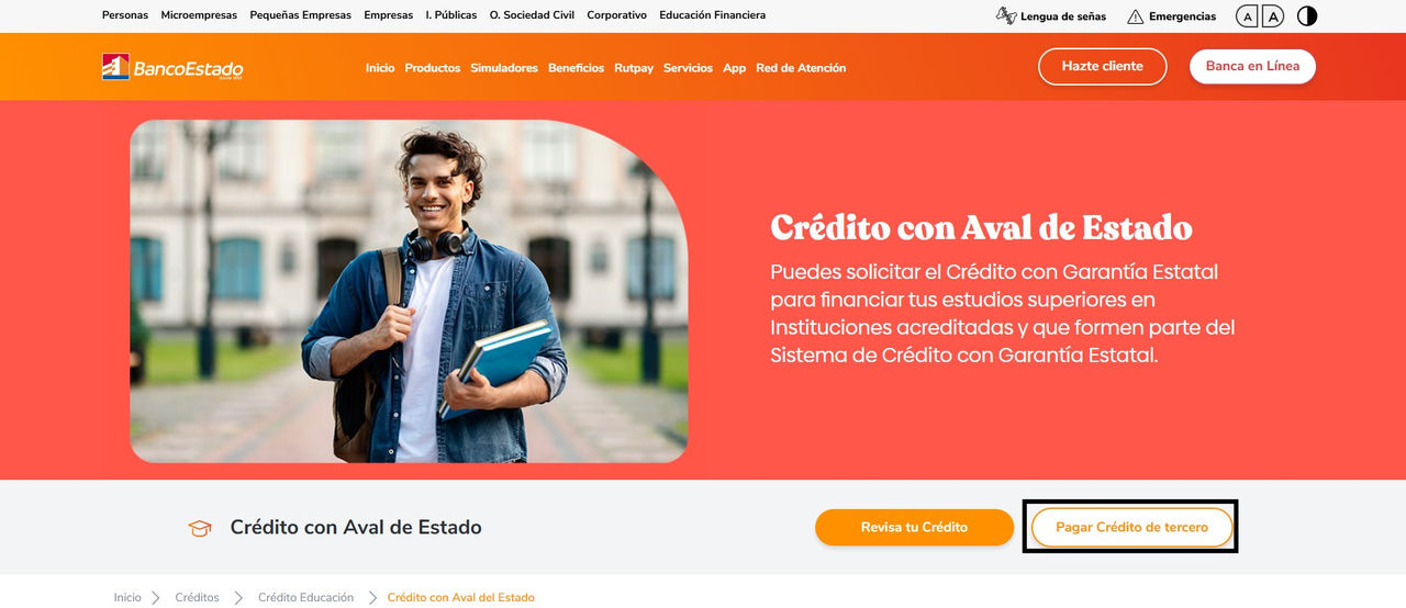 Paso pago crédito de tercero