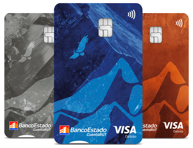 Tarjetas CuentaRUT BancoEstado
