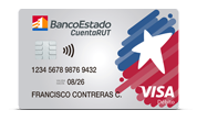 Tarjeta CuentaRUT BancoEstado Tarjeta CuentaRUT BancoEstado