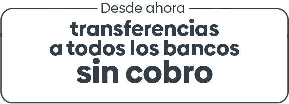 Desde ahora transferencias a todos los bancos sin cobro