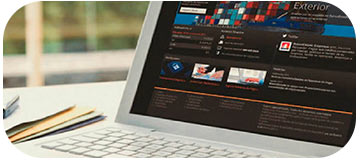 Computador en escritorio