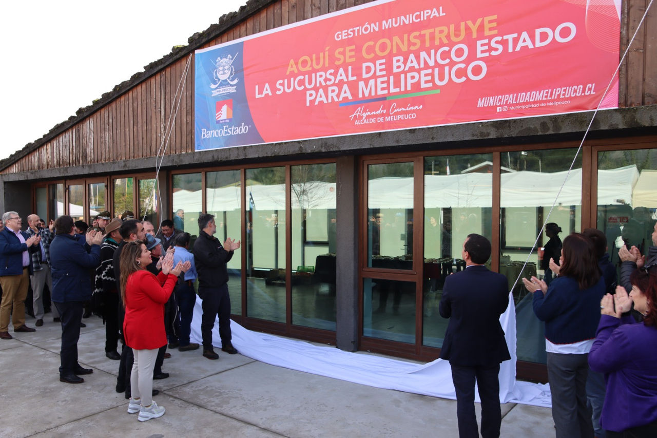 Fachada sucursal Melipeuco