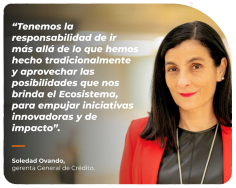 Soledad Ovando Gerenta Gral de Crédito