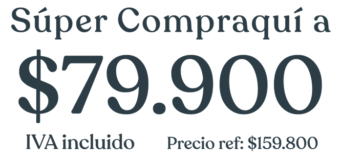 Super Compraquí a $79.990 Iva Incluido.