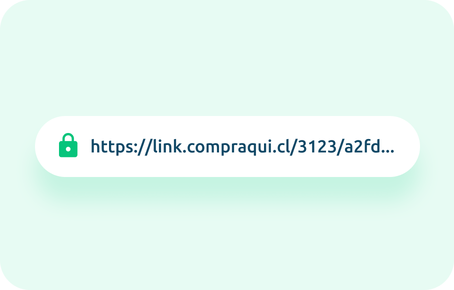 Mujer con un maquina compraqui en la mano